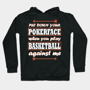 Basketball basket team men boys team Hoodie